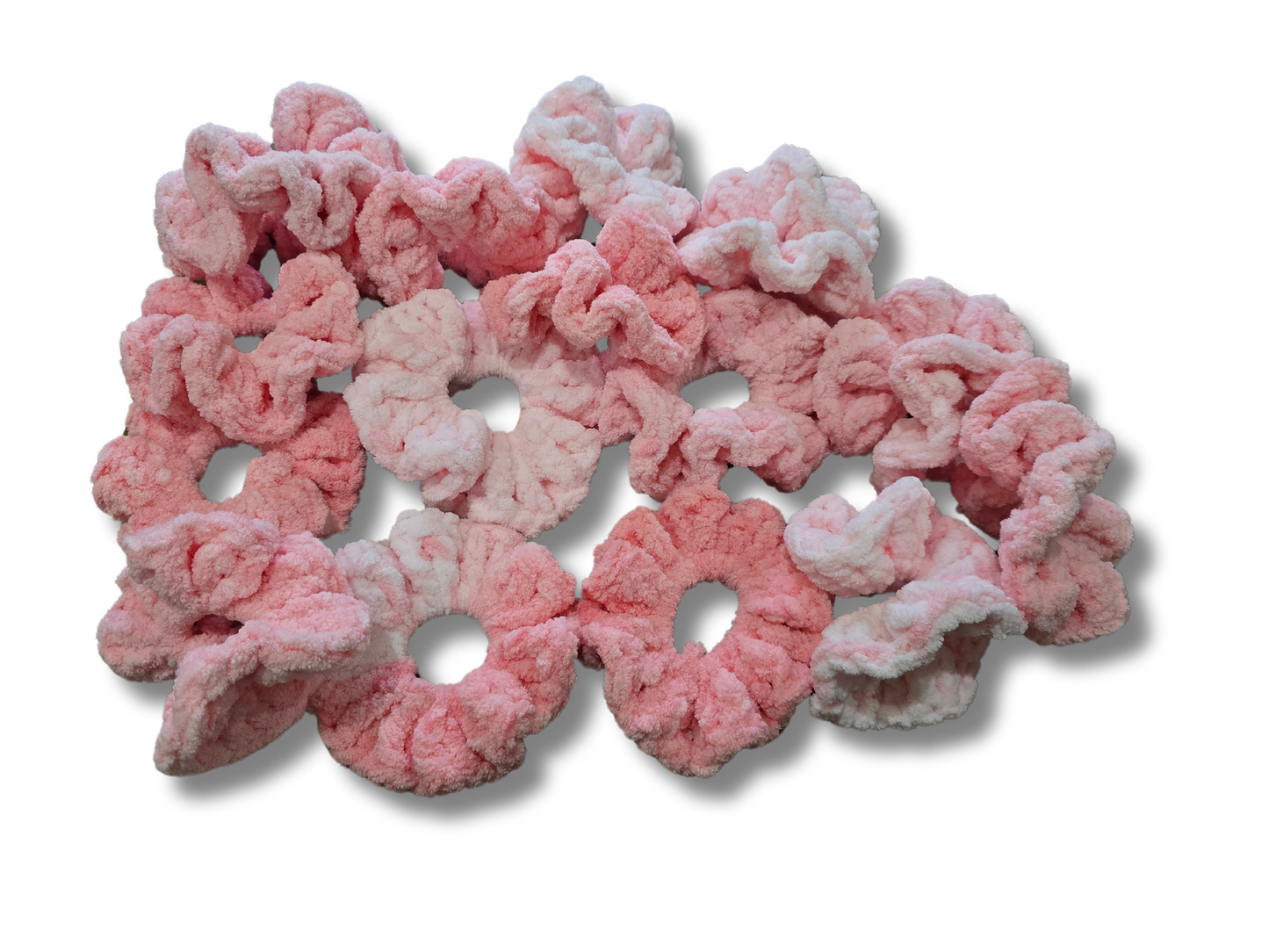 Pink Shades Scrunchies