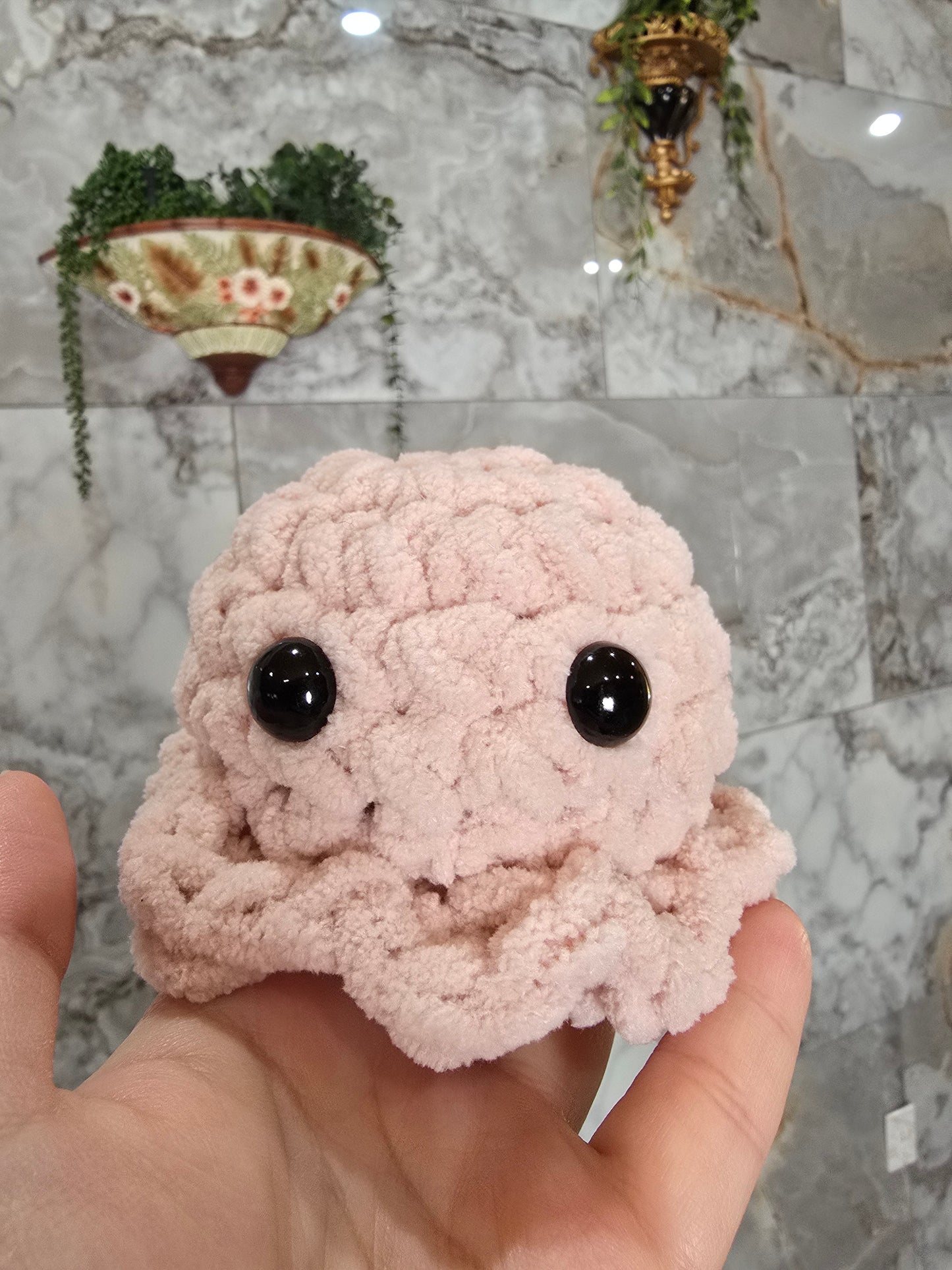 Crochet Pink Octo Plushie