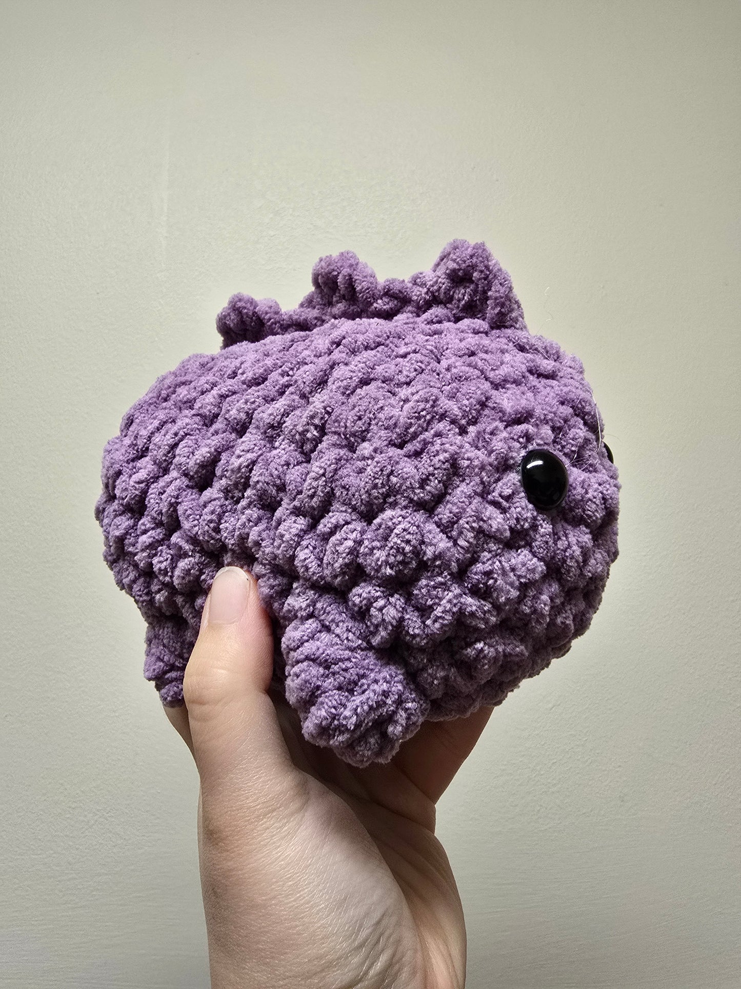Crochet Purple Dino