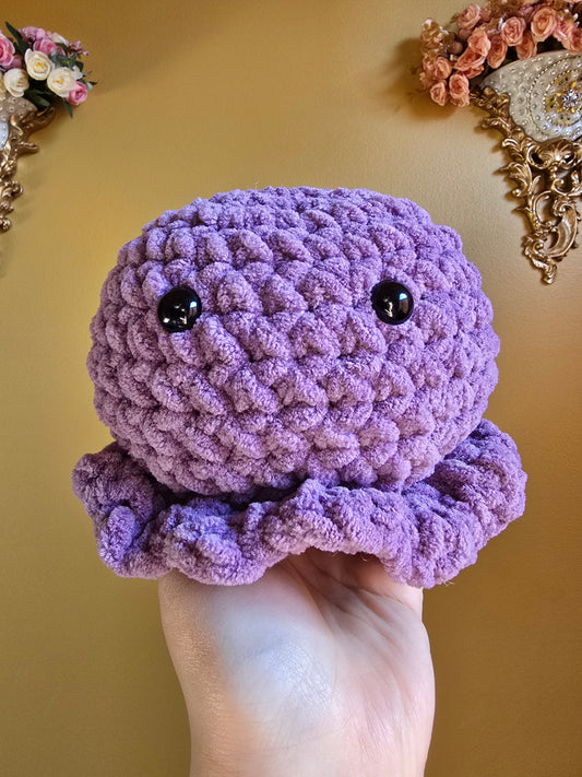 Jumbo Crochet Octo Purple Plushie