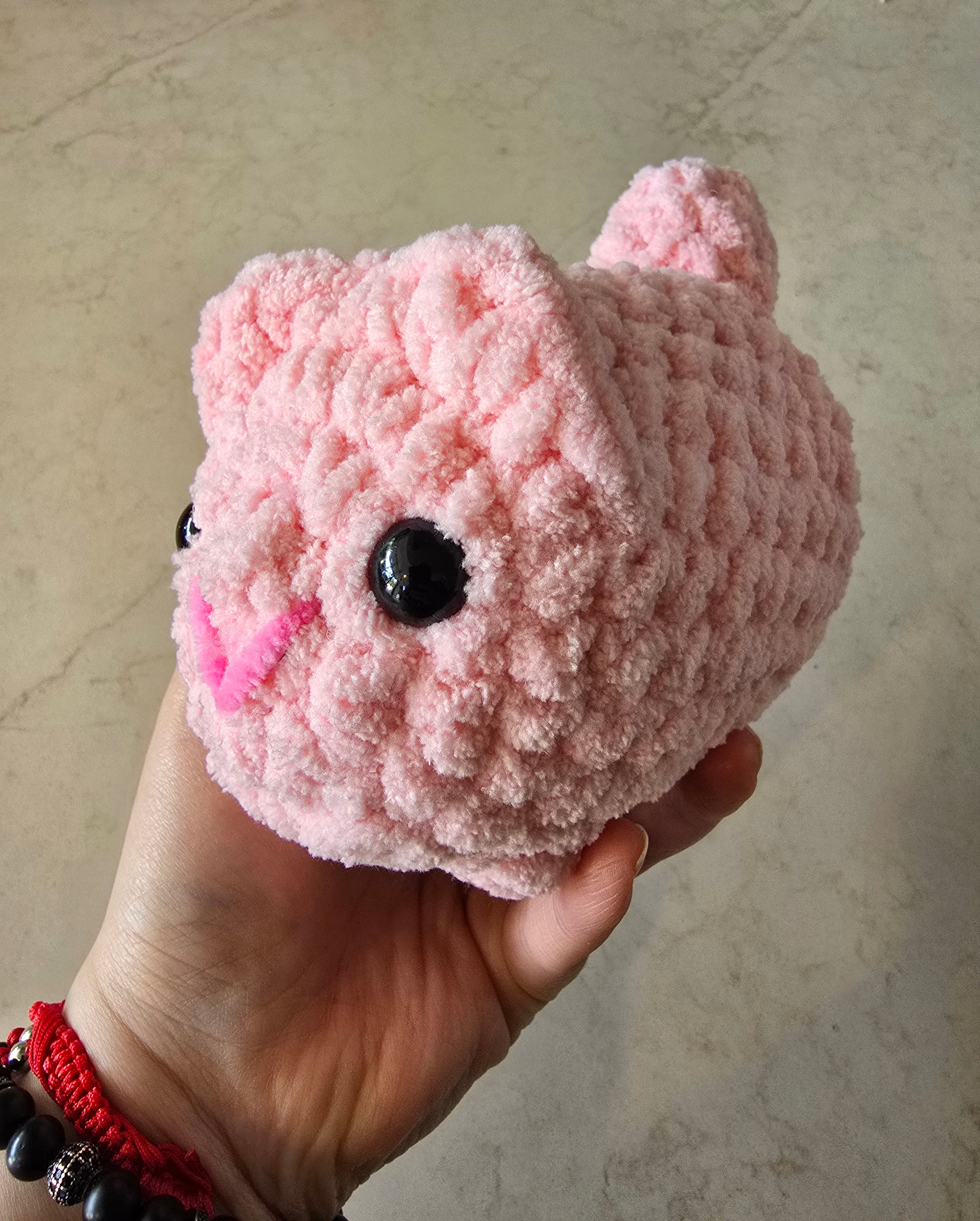 Crochet Loaf Cat/Kitten Plushie