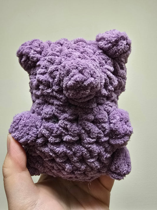 Crochet Purple Gummy Bear