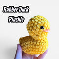 Rubber Duck Crochet Plushie