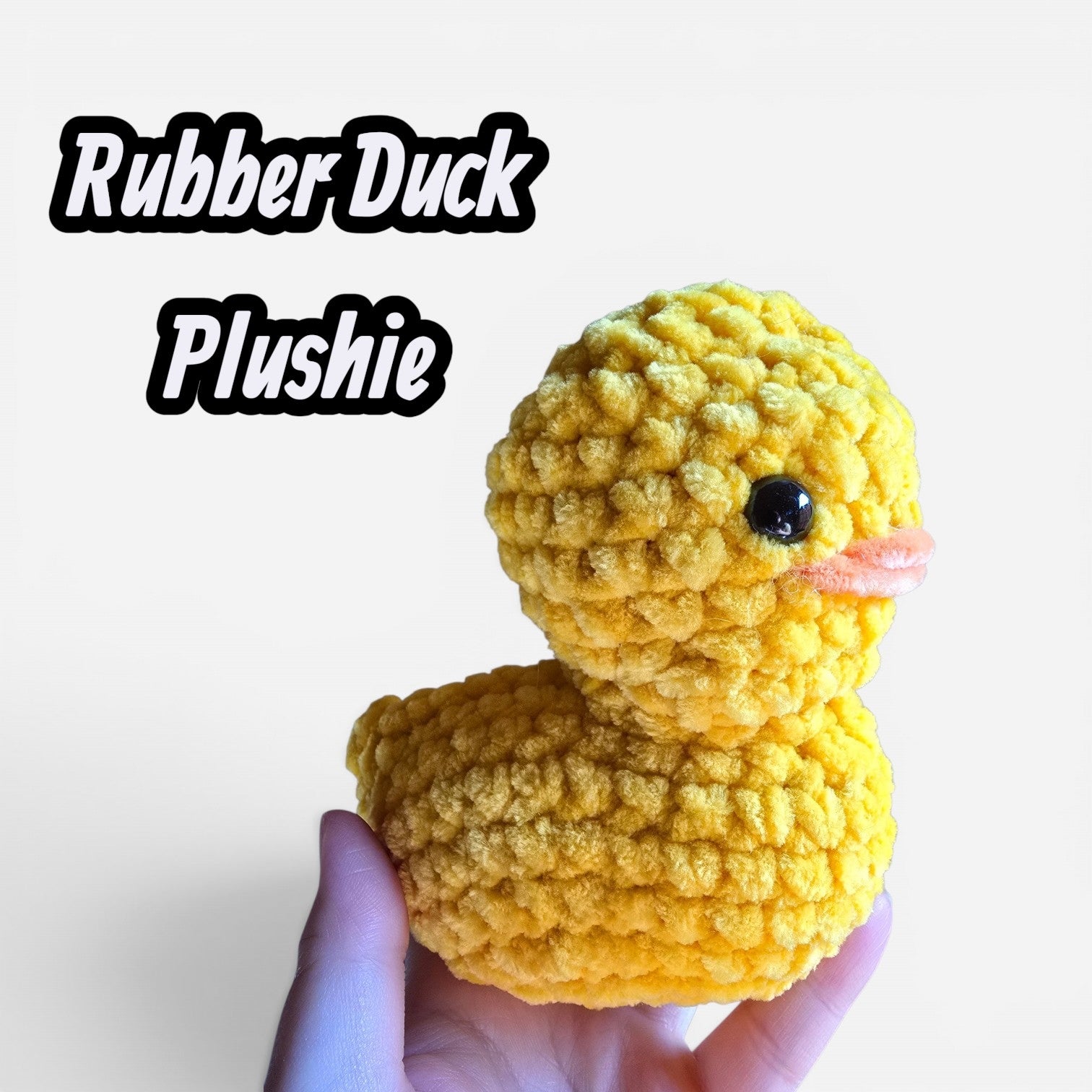 Rubber Duck Crochet Plushie