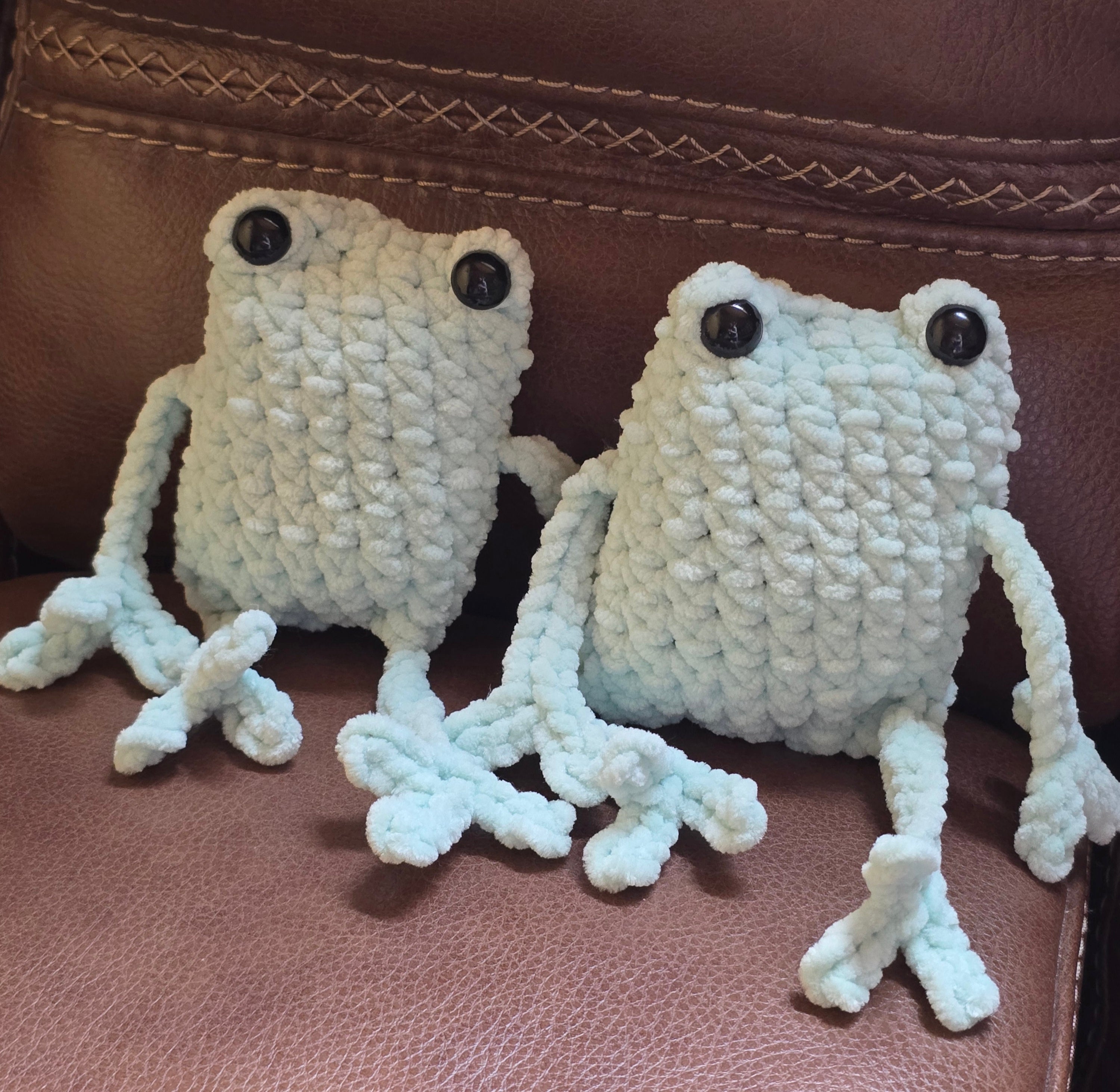 Crochet Leggy Froggy Plushie