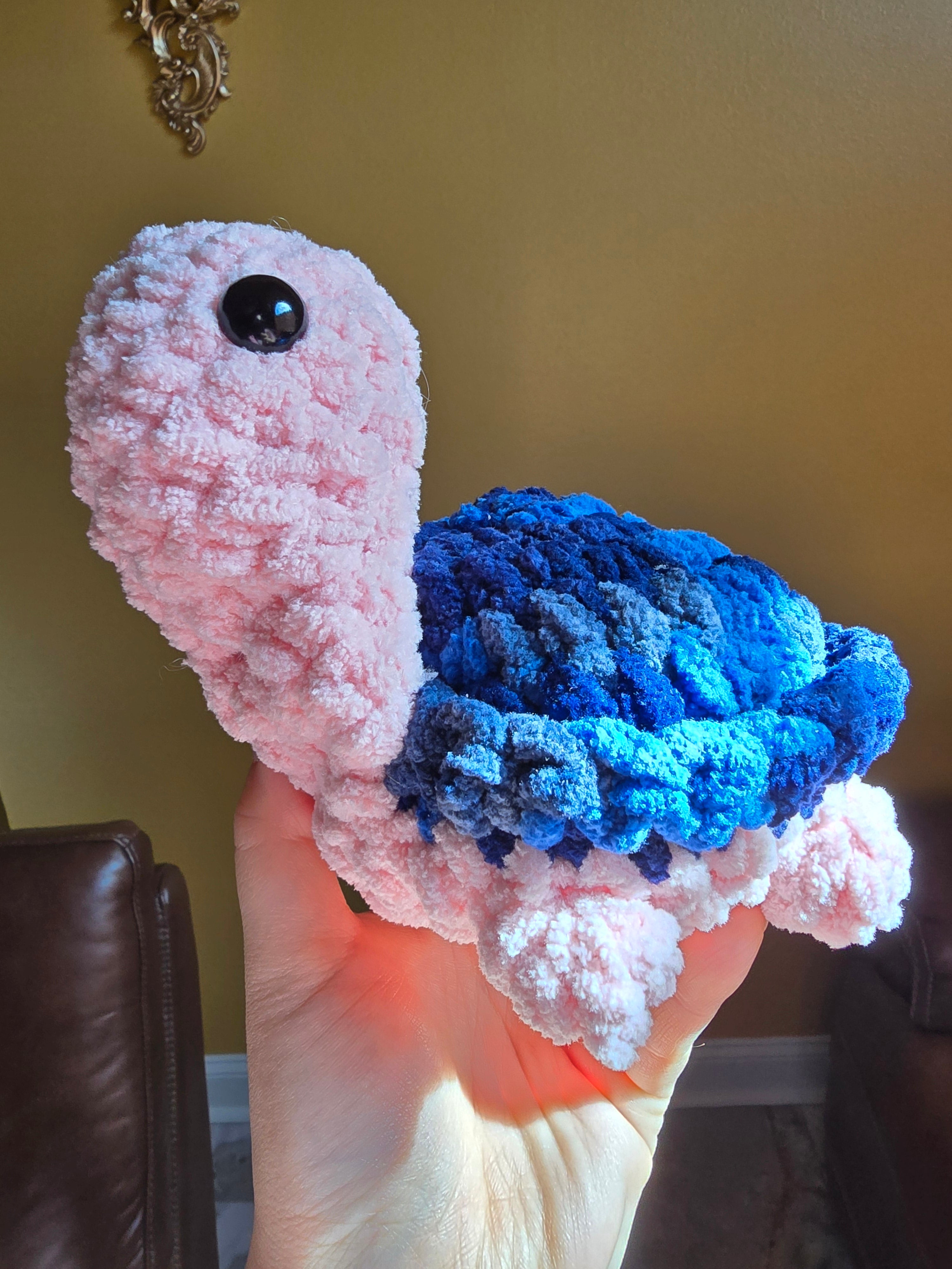 Crochet Turtle Plushie