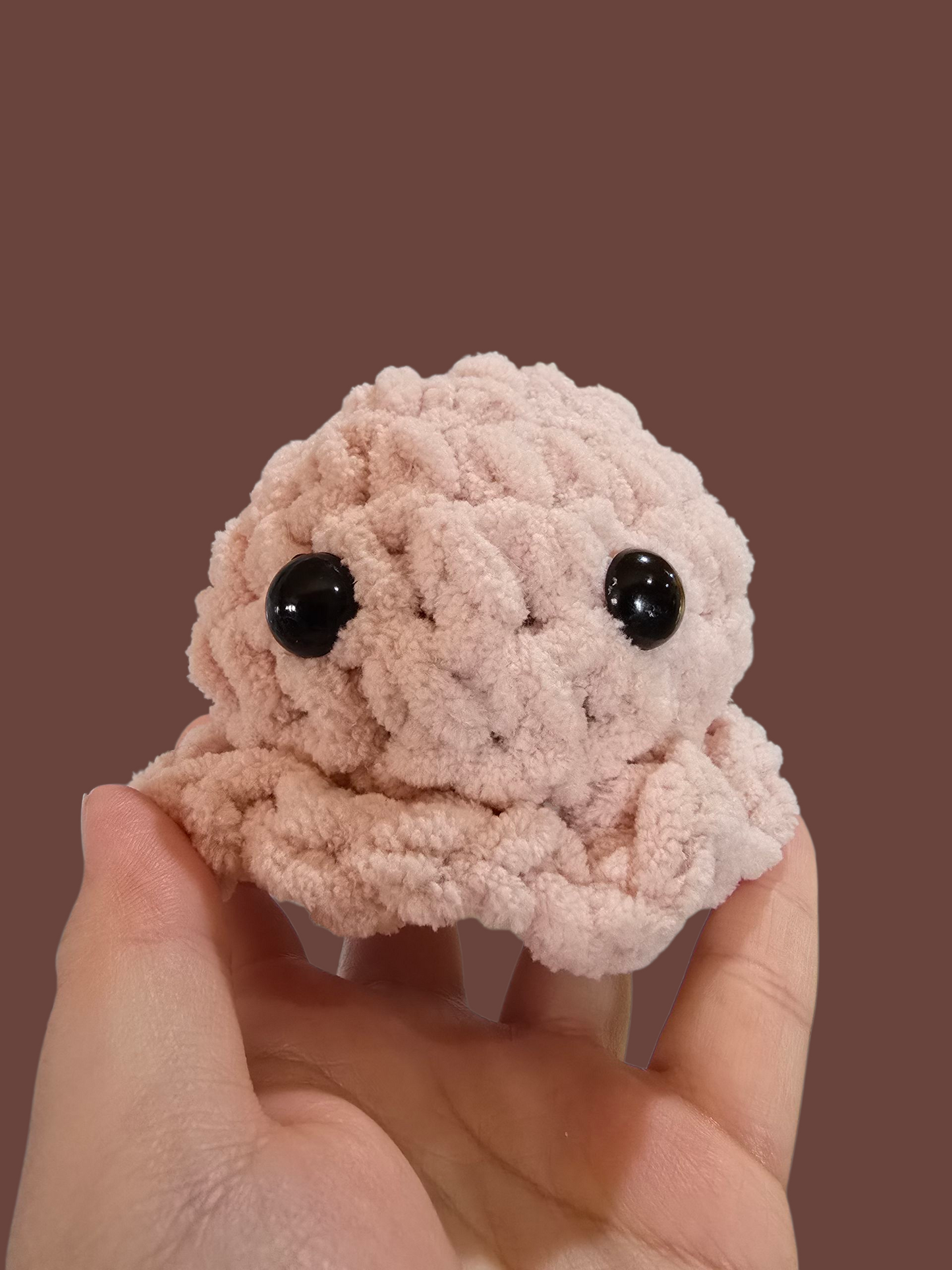Crochet Pink Octo Plushie
