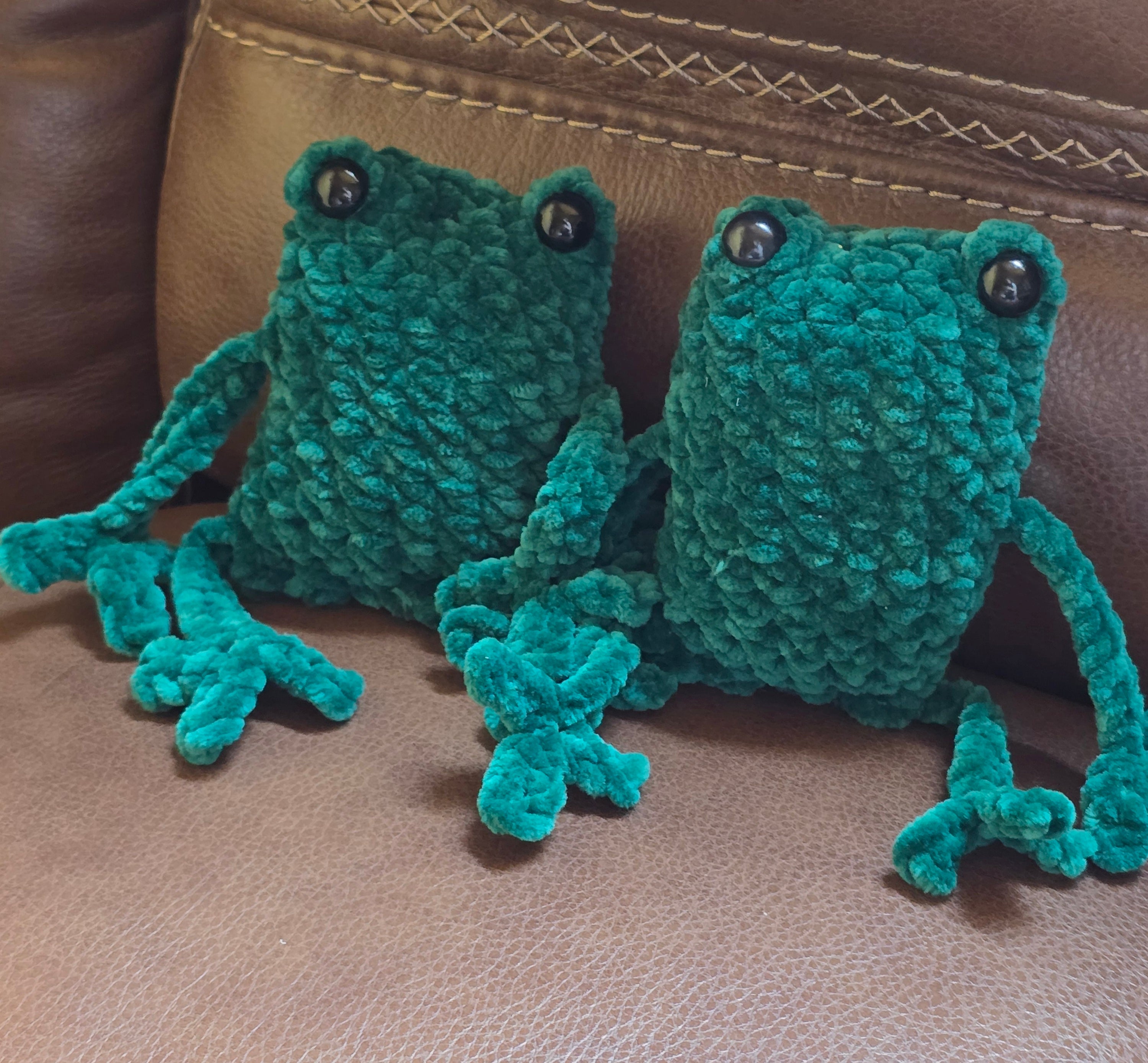 Crochet Leggy Froggy Plushie