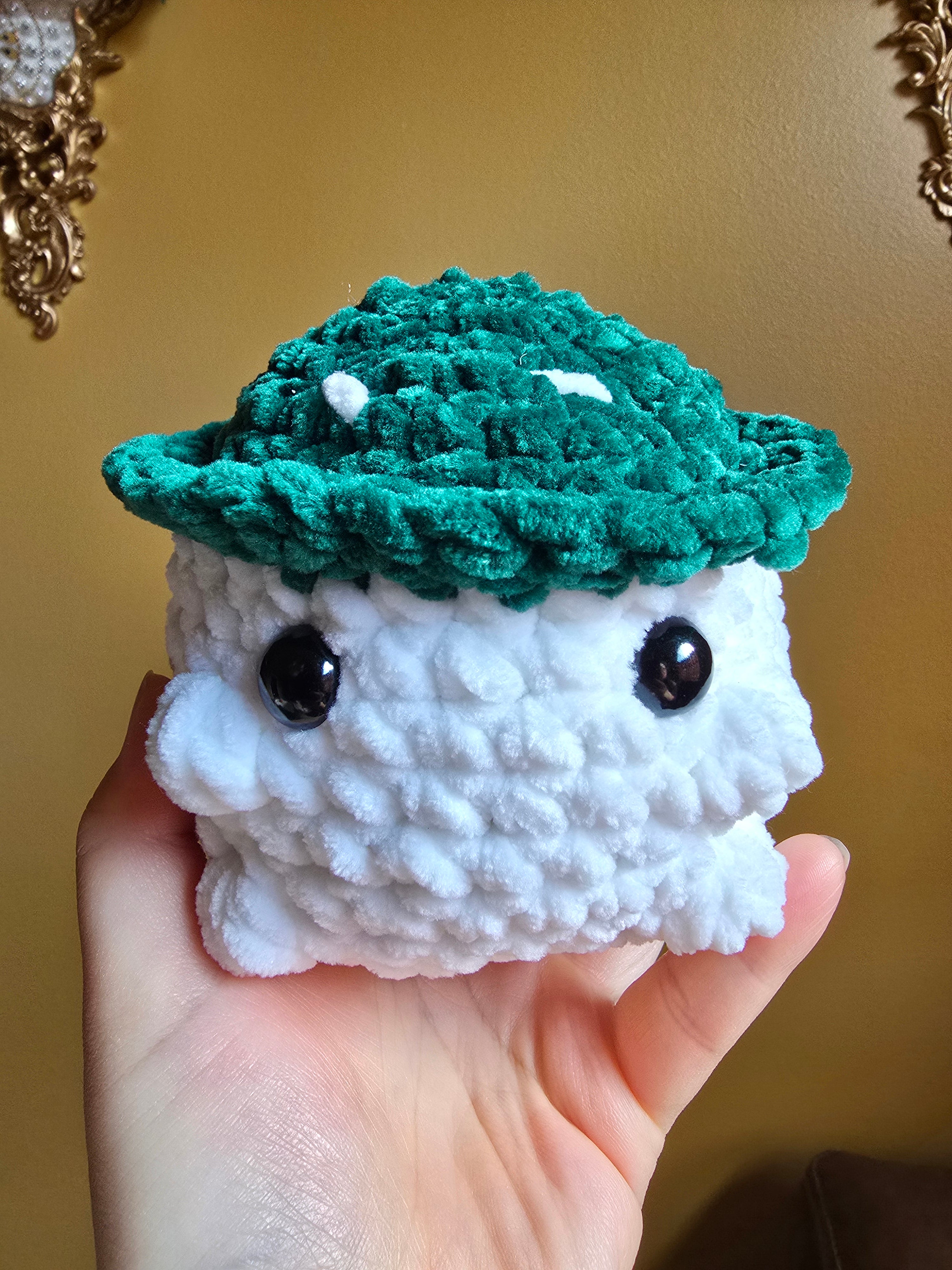 Crochet Chonky Mushroom Plushie