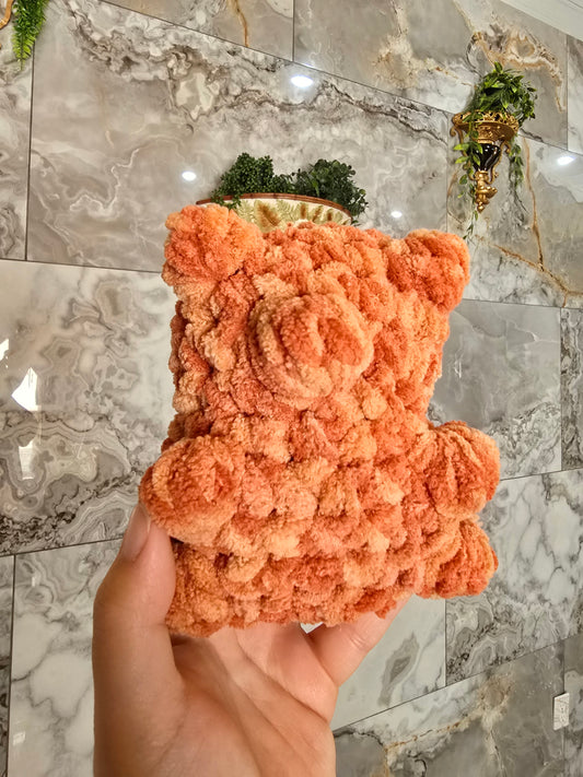 Crochet Orange Gummy Bear