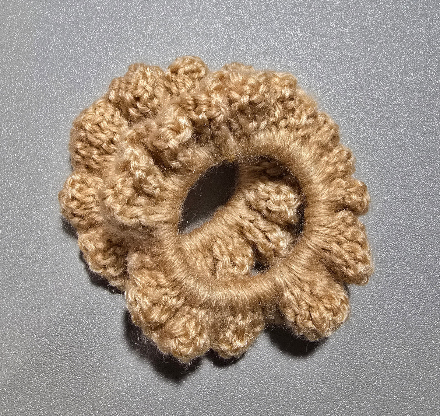 Light Brown Khaki Scrunchie (Pack of 2)