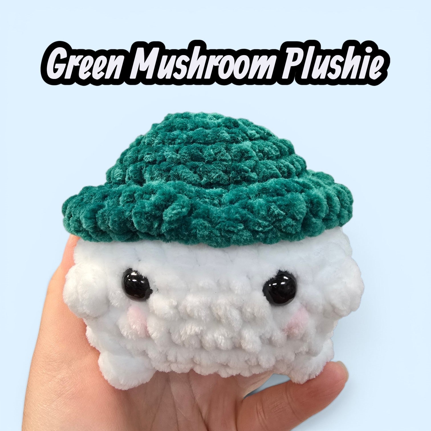 Green Mushroom Plushie