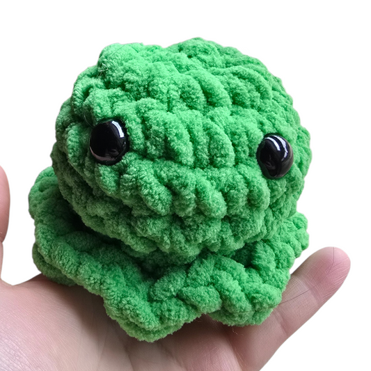 Crochet Green Mini Octo Plushie