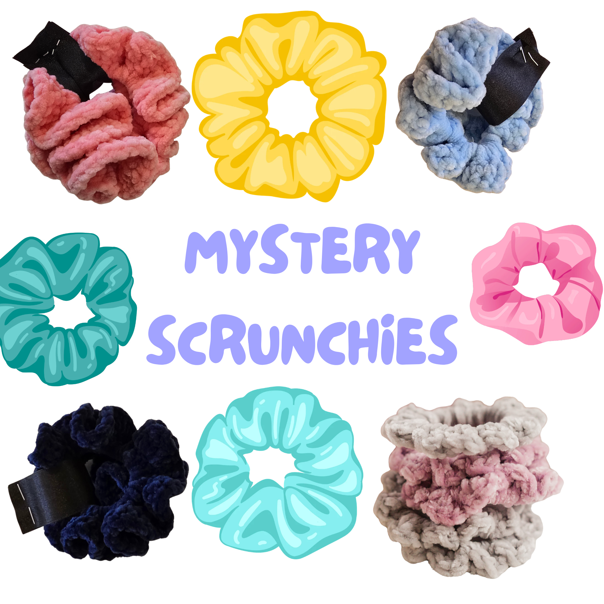 Mystery Scrunchies (Pack of 2)