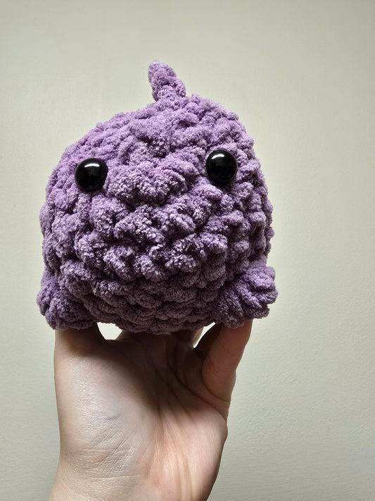 Crochet Purple Dino